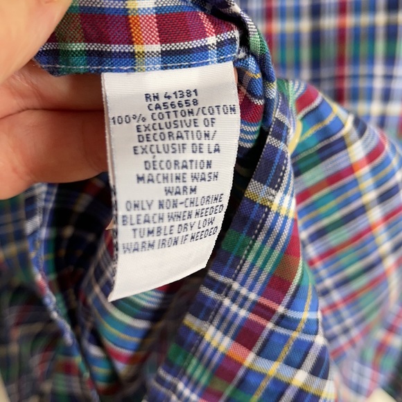 Polo Ralph Lauren Plaid Button Down XL - Picture 6 of 7